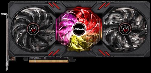 Видеокарта ASRock AMD Radeon RX 7600 Phantom Gaming OC  [RX7600 PG 8GO]