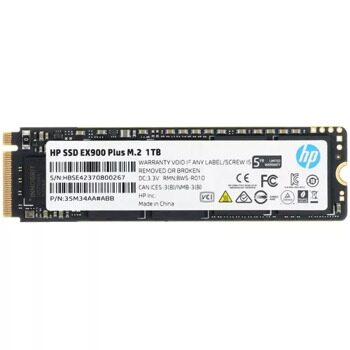 1000 ГБ M.2 NVMe накопитель HP EX900 Plus  [35M34AA#ABB]