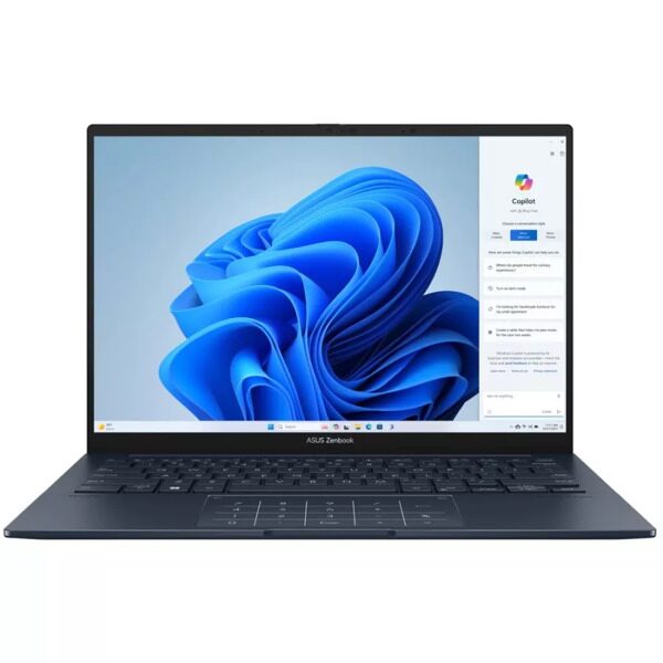 ASUS Zenbook 14 OLED UX3405MA-QD379W Intel Core Ultra 7 155H 3800MHz/14/1920x1200/16GB/1024GB SSD/Intel Arc Graphics/Wi-Fi/Bluetooth/Windows 11 Home (90NB11R1-M00ZU0) Blue