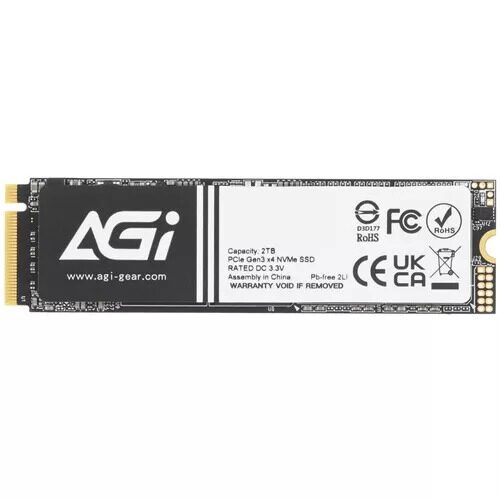 2000 ГБ M.2 NVMe накопитель AGI AI298  [AGI2T0GIMAI298]