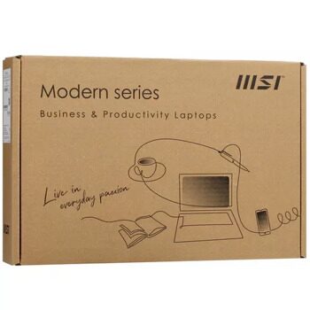 14 Ноутбук MSI Modern 14 C13M-673RU черный [9S7-14J112-673]