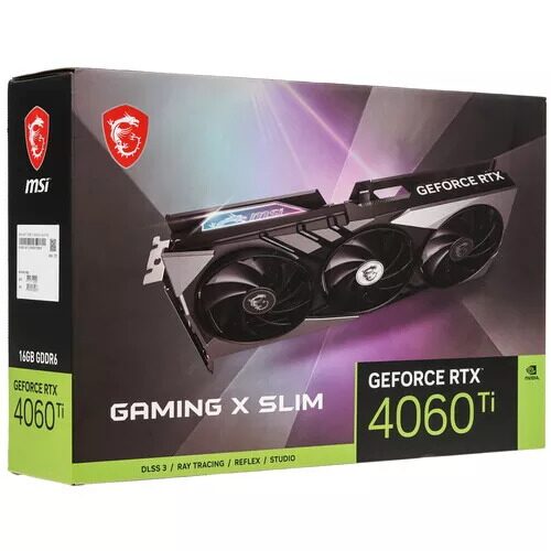 ВидеокартаMSIGeForceRTX4060TiGAMINGXSLIM[GeForceRTX4060TiGAMINGXSLIM16G]_11_5428825