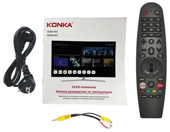 55 (139 см) OLED-телевизор Konka A55 черный [UDL55UR812ANTS]