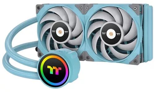 Система охлаждения Thermaltake TOUGHLIQUID 240 ARGB Turquoise [CL-W319-PL12TQ-A]