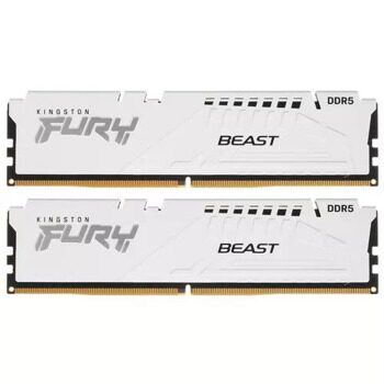 Оперативная память Kingston FURY Beast White [KF556C40BWK2-32] 32 ГБ