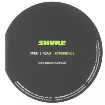 Проводные наушники Shure AONIC 4 черный [SE42HYBK+UNI]