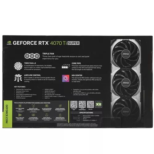 ВидеокартаMSIGeForceRTX4070TiSUPERVENTUS3X[GeForceRTX4070TiSUPER16GVENTUS3X]_10_5467725