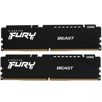 Оперативная память Kingston Fury Beast Black AMD [KF552C36BBEK2-64] 64 ГБ