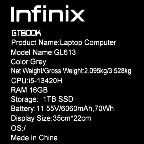 16НоутбукInfinixGTBookGL613серый_8_5463834