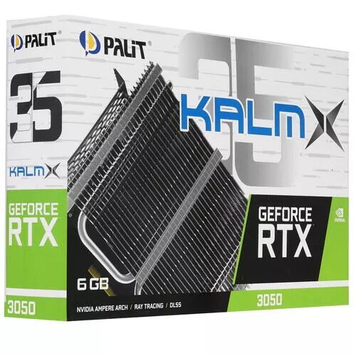 Видеокарта Palit GeForce RTX 3050 KalmX [NE63050018JE-1070H]