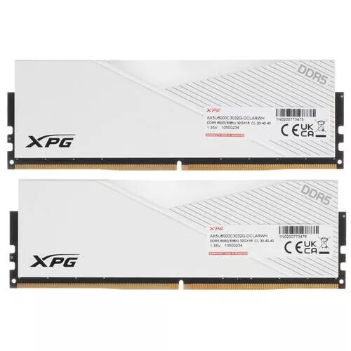 Оперативная память ADATA XPG Lancer RGB [AX5U6000C3032G-DCLARWH] 64 ГБ