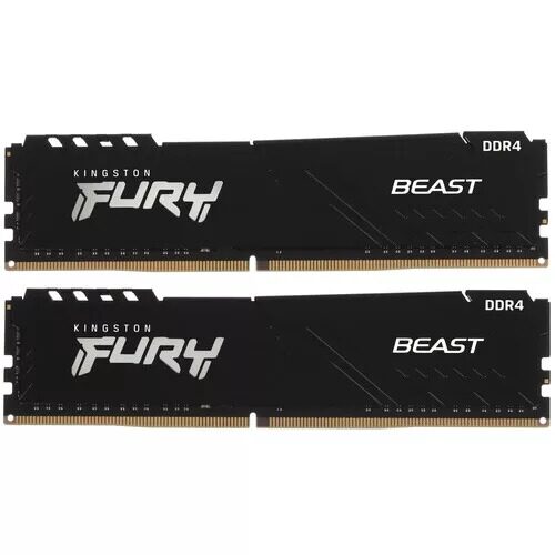 Оперативная память Kingston FURY Beast Black [KF432C16BBK2/32-SP] 32 ГБ