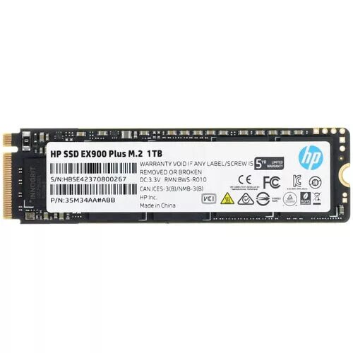 1000 ГБ M.2 NVMe накопитель HP EX900 Plus  [35M34AA#ABB]