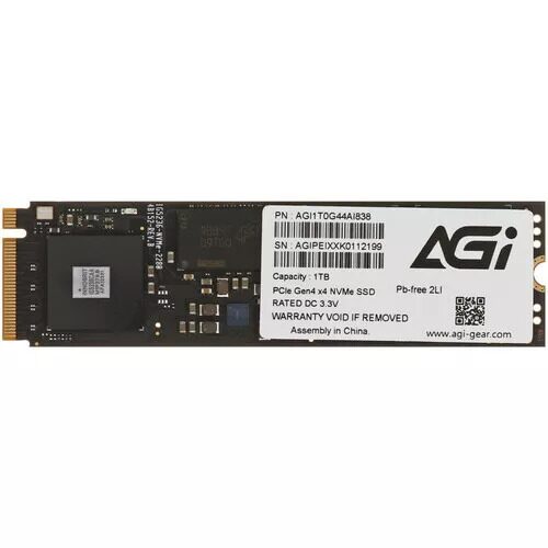 1000 ГБ M.2 NVMe накопитель AGI AI838  [AGI1T0G44AI838]