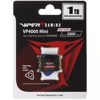 1000 ГБ M.2 NVMe накопитель Patriot Viper VP4000 Mini  [VP4000M1TBM23]