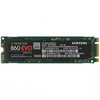 500 ГБ M.2 SATA накопитель Samsung 860 EVO  [MZ-N6E500BW]