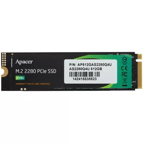 512 ГБ M.2 NVMe накопитель Apacer AS2280Q4U  [AP480GAS2280P4-1]