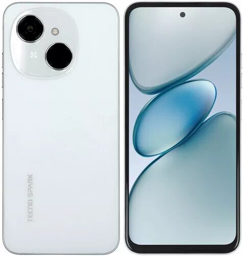 6.67 Смартфон Tecno SPARK GO 1 64 ГБ белый [4894947036453]