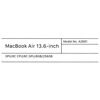 13.6 Ультрабук Apple MacBook Air серый [MLXW3]