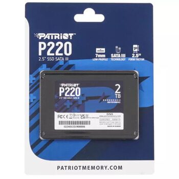 2000 ГБ 2.5 SATA накопитель Patriot Memory P220  [P220S2TB25]